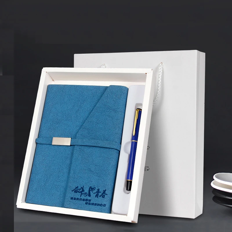 Back to School Notebook Pen Set in PU Graduation Gift for Students Teachers Staff Business Christmas Gifting for Education