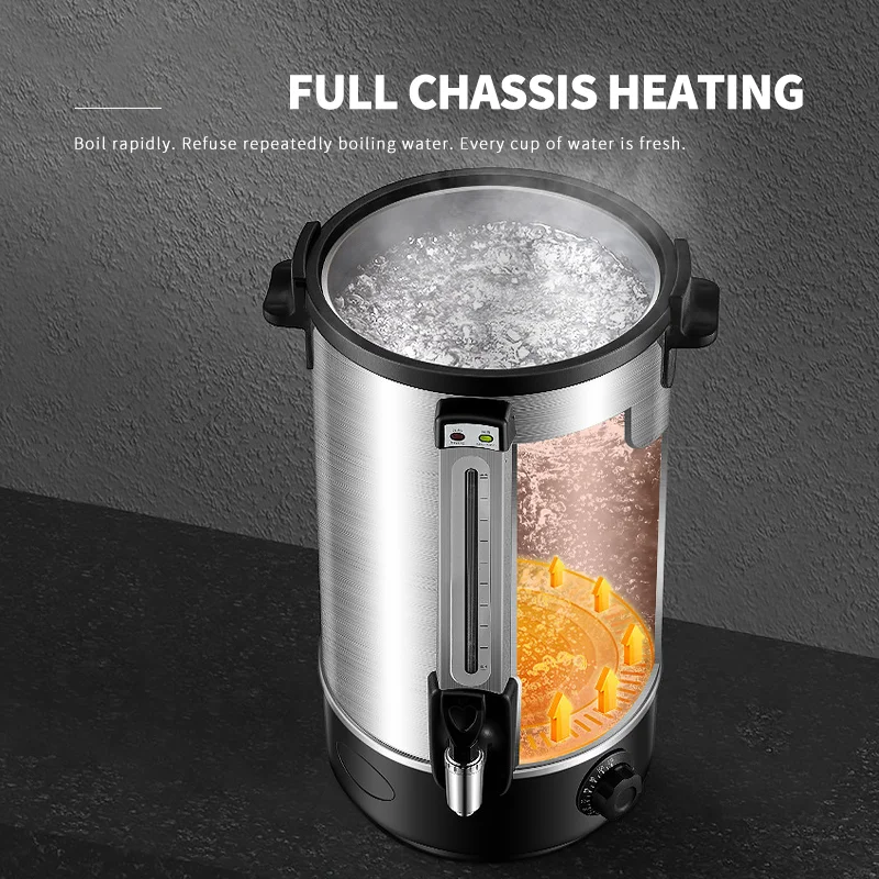 WINNERS Urna de café de acero inoxidable de doble capa Hervidor de