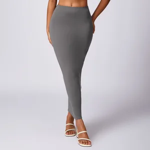 TOPKO High Waist, Hip Hugging, Slimming and Versatile Casual Tight Skirt