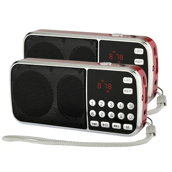 Dewant L-088 portable mini ultimedia USB digital audio player with speaker to play MP3 music
