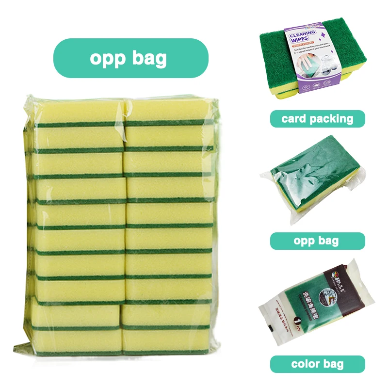 Ds1890 Dish Sponges For Washing Dishes,For Kitchen Sink Scrub Sponges