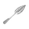 Leaf Shaped Bitter Spoon Silver