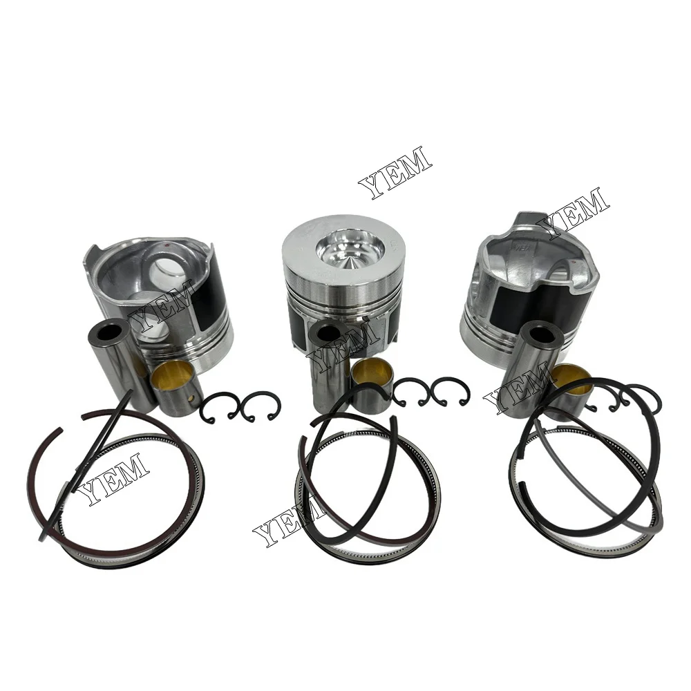 Piston Kit Fit for Yanmar 3T75HA Engine 4