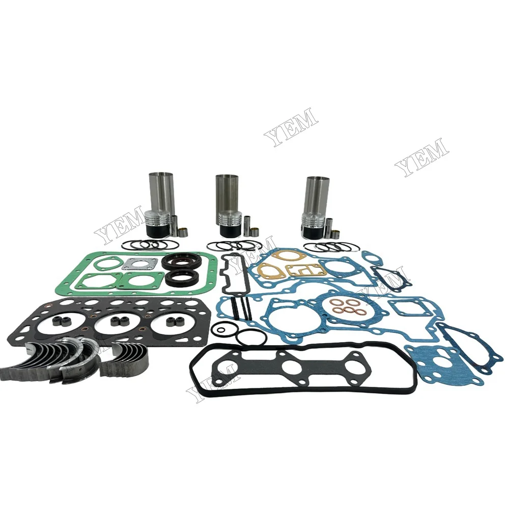 Overhaul Kit With Bearing Set Fit for Mitsubishi K3B Engine 3