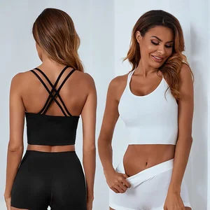 Manufacturer Customized Comfy Women's Sports Bras in Bulk