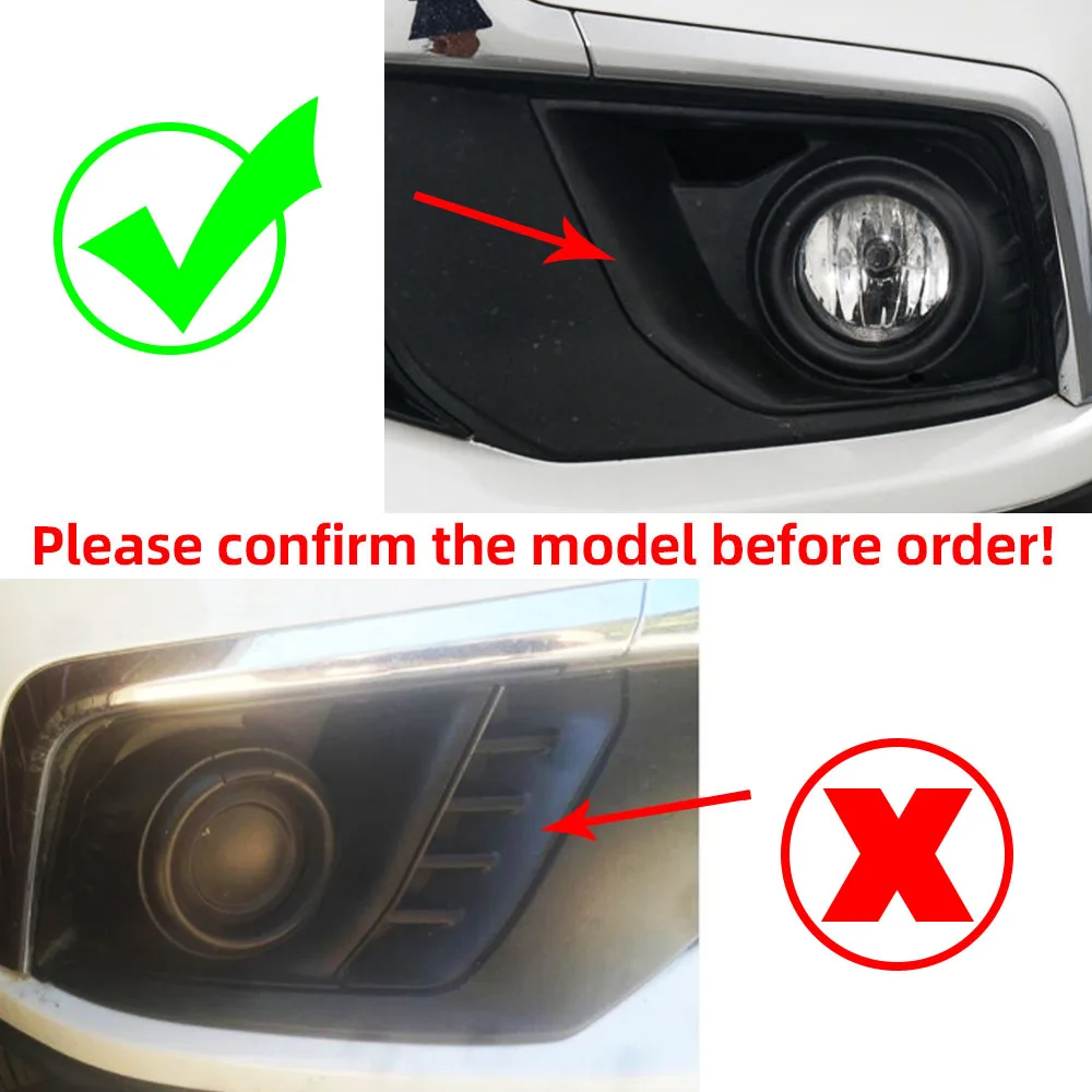 Led Daytime Running Lights For Mitsubishi Outlander Sport Asx Rvr 2016 2017  2018 2019 Drl Fog Lamp Cover With Yellow Signal - Buy For Mitsubishi