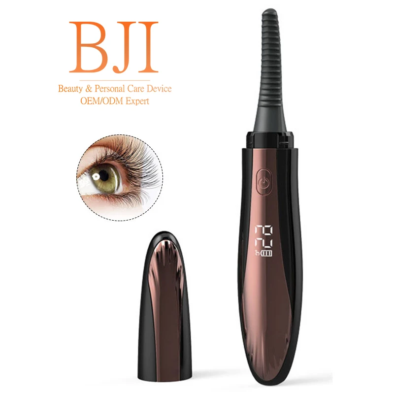 Оптовая Продажа пользовательских практичных золотых перезаряжаемых нагреваемых бигуди для ресниц