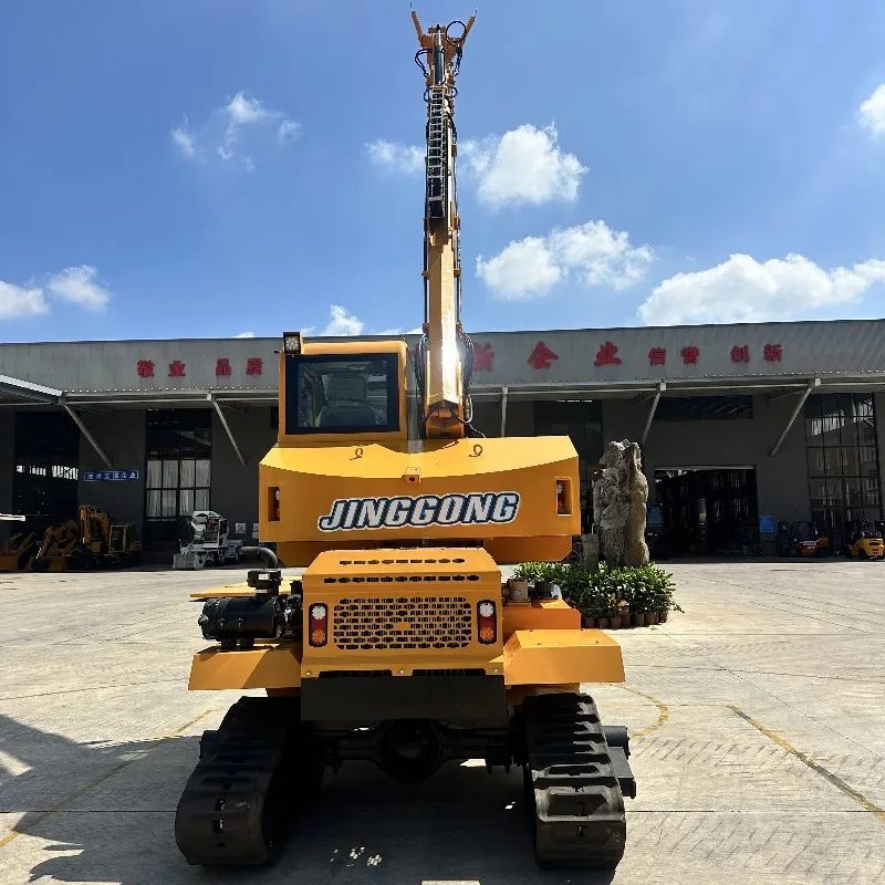 JG Industrial Grade Hydraulic Oil Palm Harvesters with Retractable Boom System for Steep Terrain Fruit Harvesting