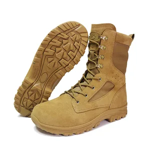 Factory OBM ODM Custom Wholesale 9 Inches Combat Tactical Training Boots