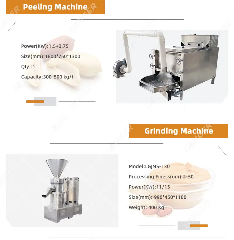 Commercial Peanut Butter Production Line Grinder Peanut Butter Maker Nuts Butter Machine