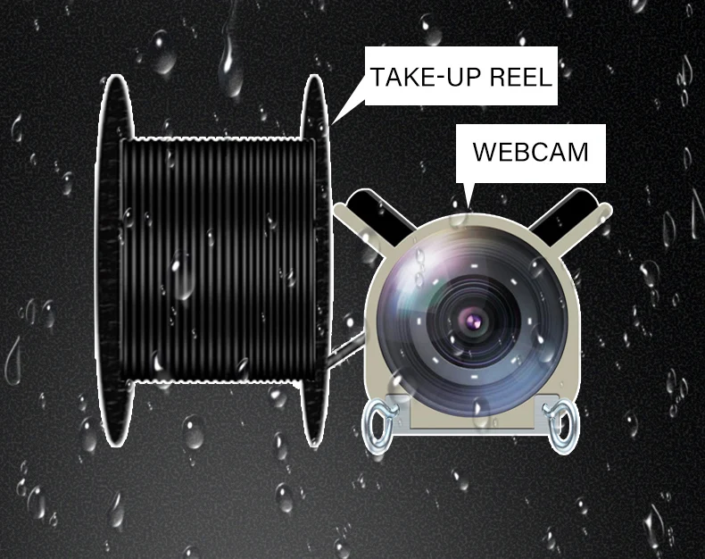 Underwater Hd Fish Finder Visual Display Infrared Night Vision