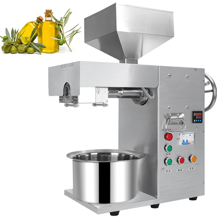Oil Pressing and Squeezing Machine Flaxseed Oil Pressing Machine