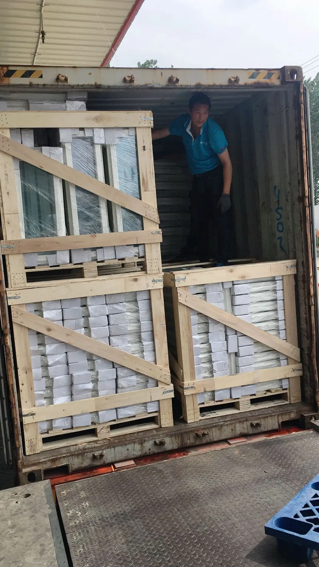 Modern American Style UPVC Material for Hurricane Impact Windows