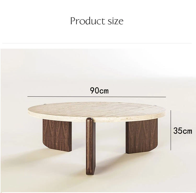 product ydstone  coffee table modern with traditional style for home living room decor-1