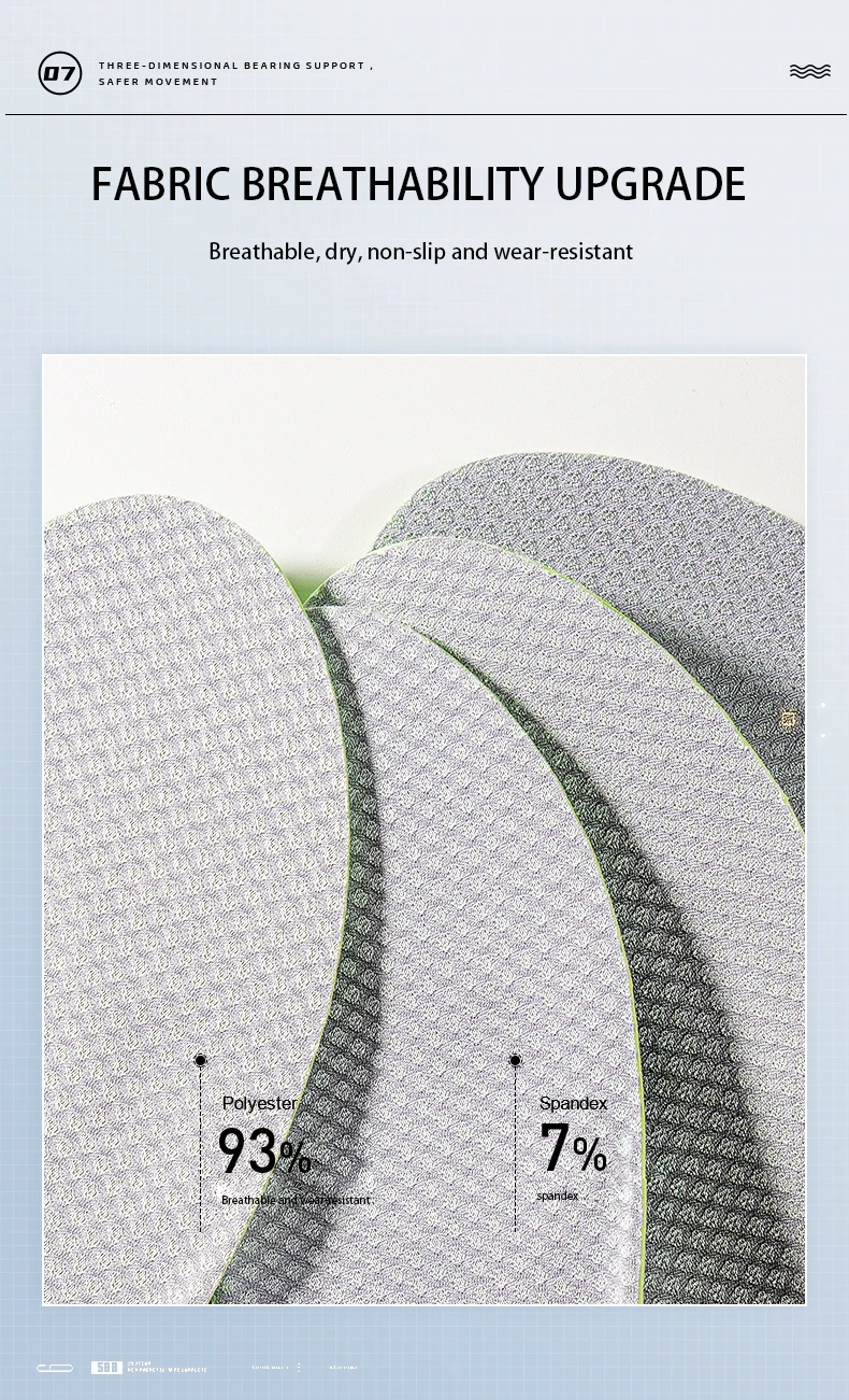 Custom Basketball Sports Insoles Poron Arch Support