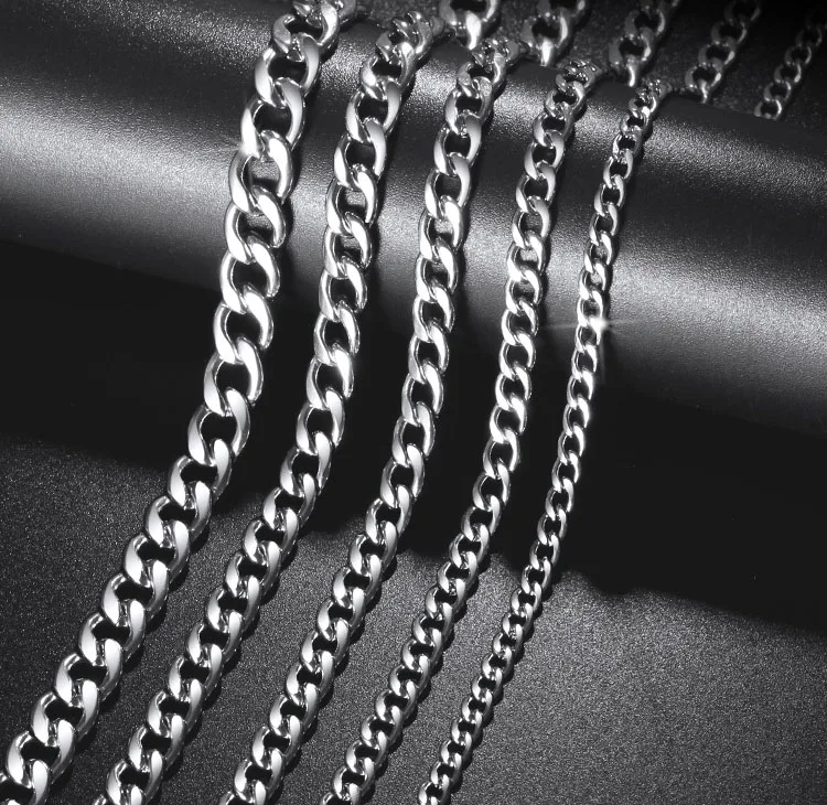 Mens Womens Nk Chain Titanium Steel 