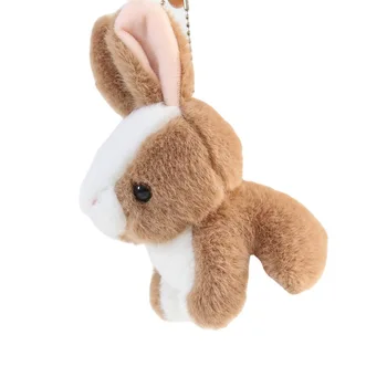 kawaii Plush Bunny Rabbit Plush keychains toys Cute Plush Bunny Stuffed Animals Key chain Ornaments Pendant schoolbag bag Charms