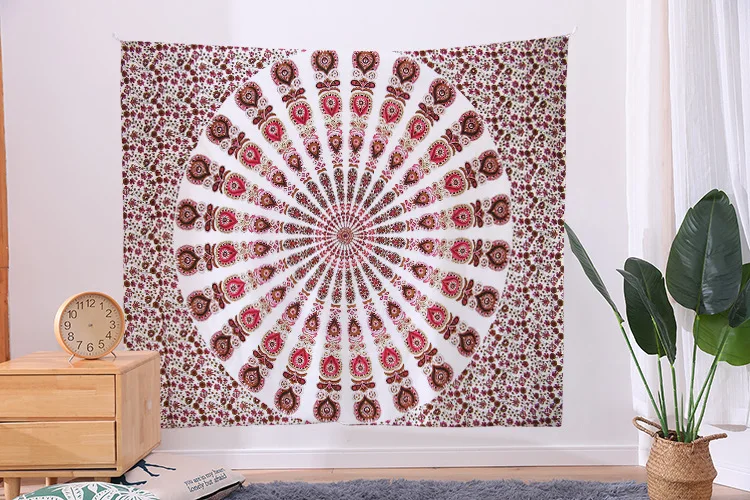 Custom Tapestry Wall Mandala Series Tapestry Decoration Hanging Background Fabric Tapestry Buy