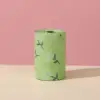 Patrón floral verde [hilo de 2,0 mm, 20 cordones]