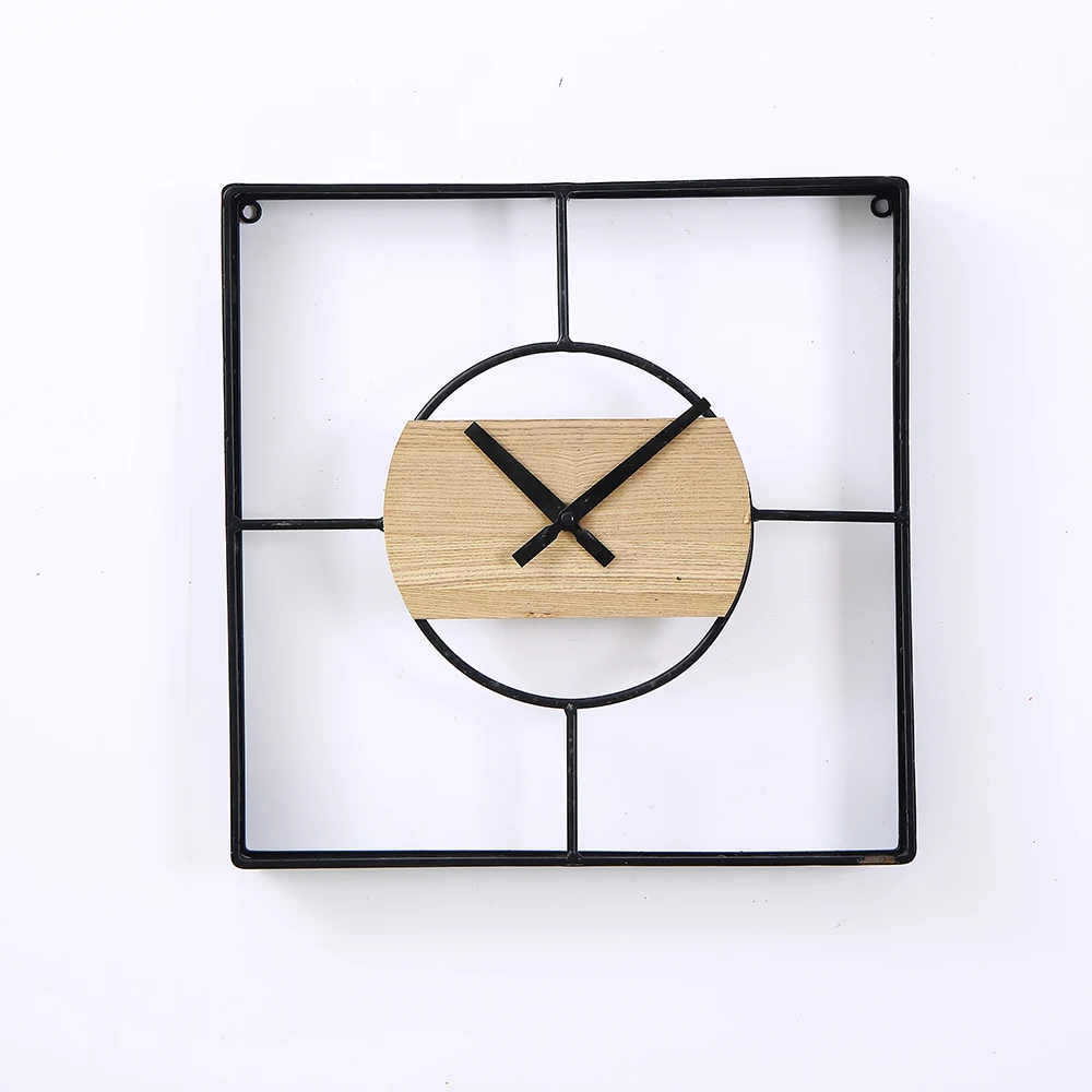 Phota Customizable simple wooden clock