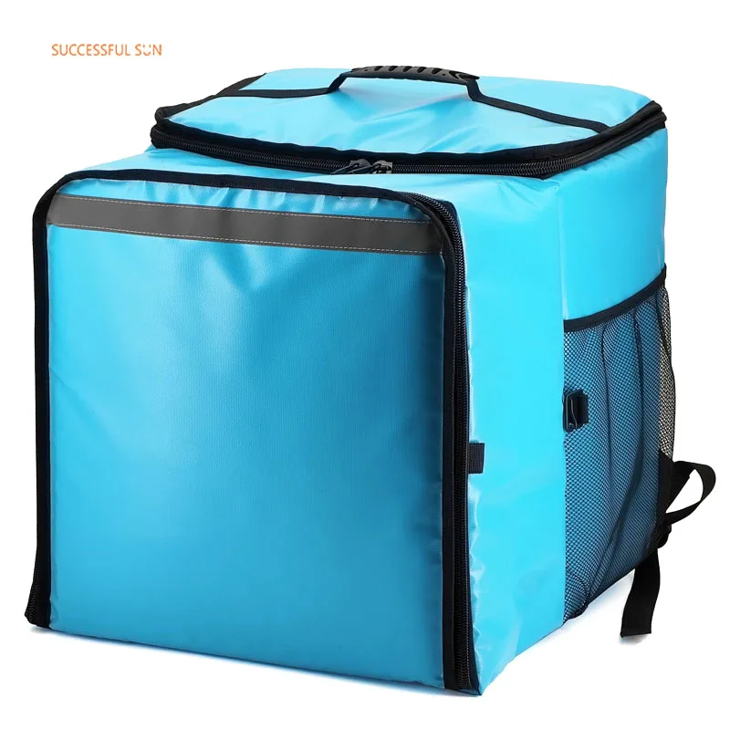 product insulated waterproof delivery bag motorcycle backpack recyclable thermal food bag-2
