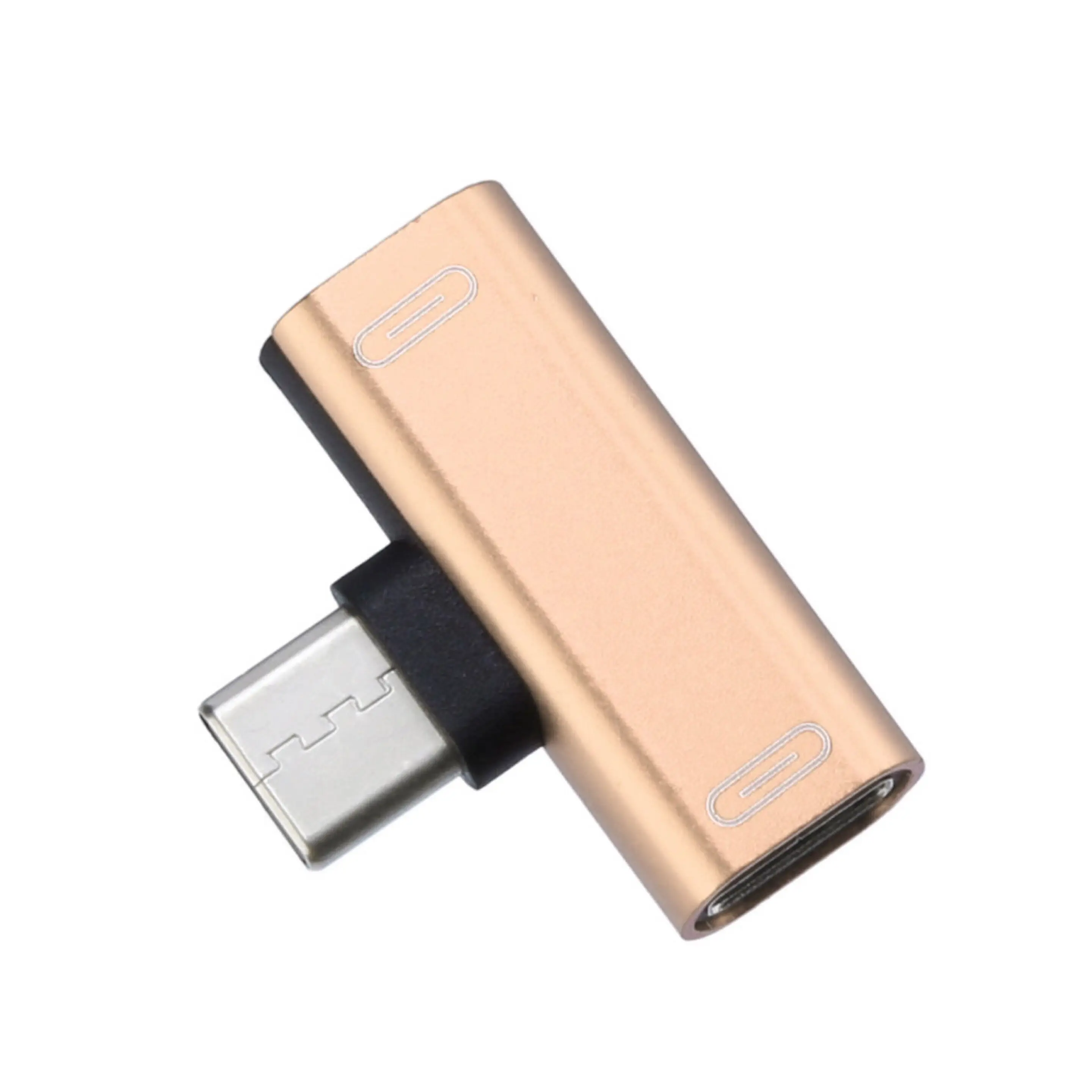 CABLETOLINK 2 in 1 Dual Type C Earphone Converter Dongle Enjoy Music While Charging