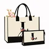 Black letter flower l