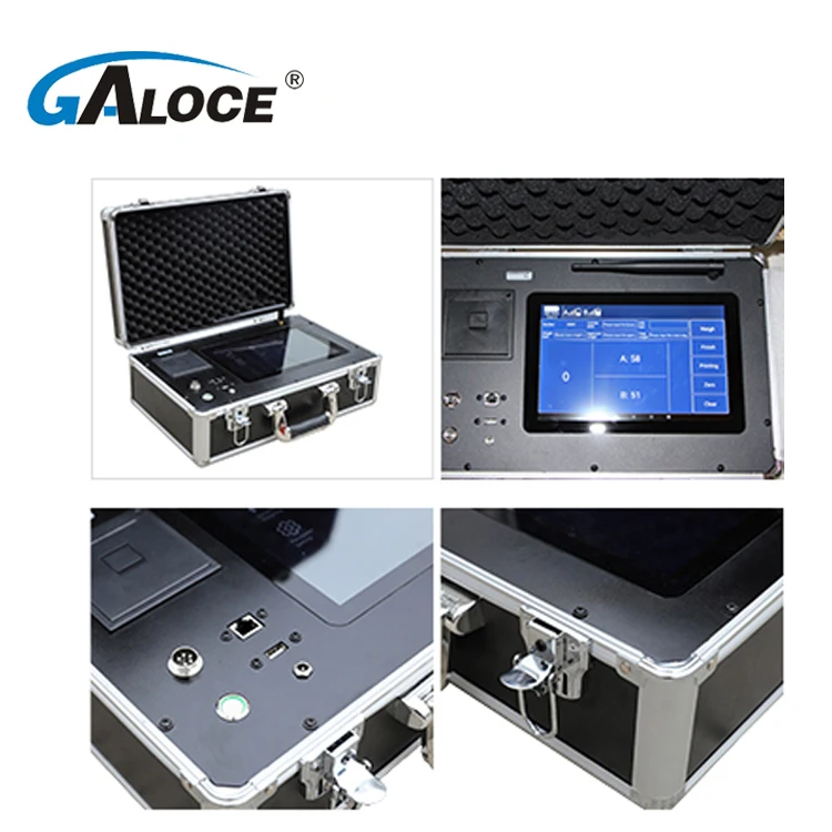 GPWA08 10 20Ton Wireless Digital Custom Dynamic Portable Axle Vehicle Weighing Truck Scale