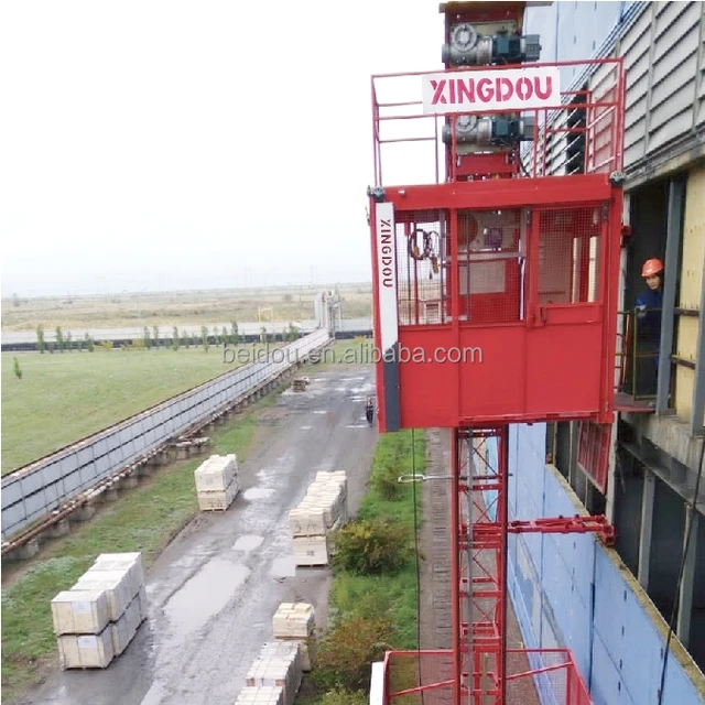 Construct Elevator Lifting Lift Hoist Cargo Elevated