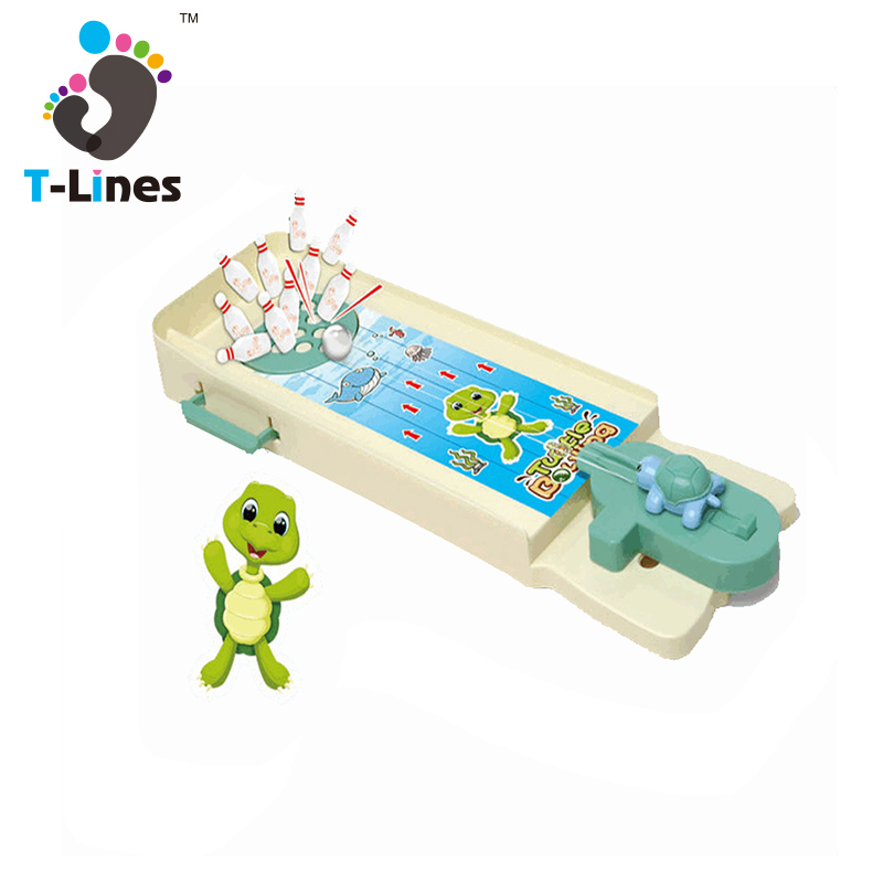 Настольная пластиковая мини-игра для боулинга хорошего качества игрушка детей и