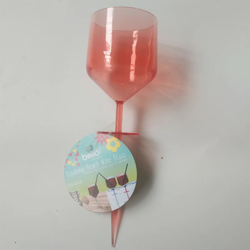 Floating Beach Wine Glasses