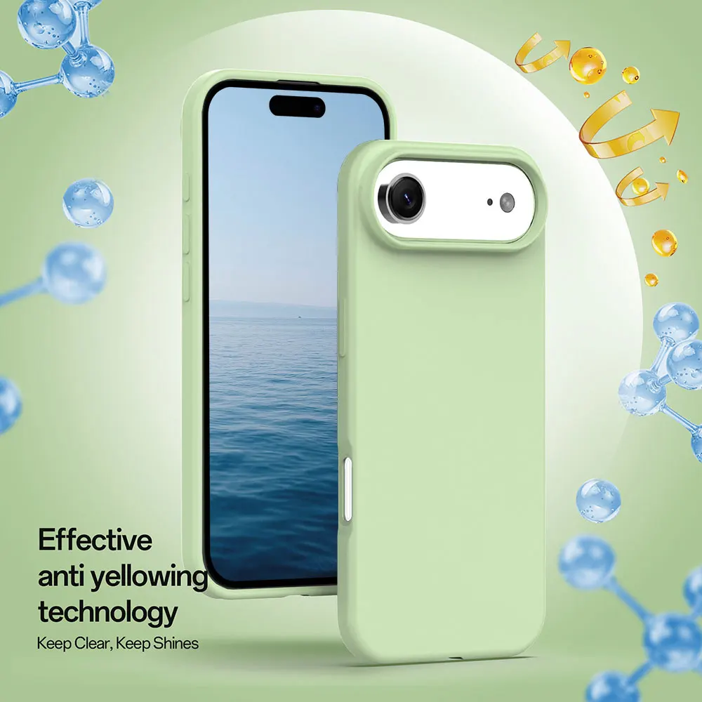 product liquid silicone phone cover for iphone 17 air pro max magnetic wireless charging ultra slim drop proof oem odm laudtec-8