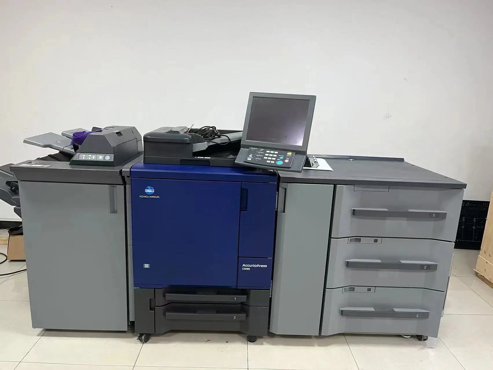 Used Konica Minolta AccurioPrint A3 A4 C3070 C3080 High Speed Photocopier Machine Refurbished 3070 3080 Copiers