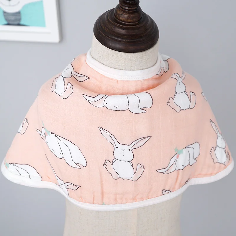 Подгонянный логотип 6 слоев мягкая ткань Burp младенца абсорбент