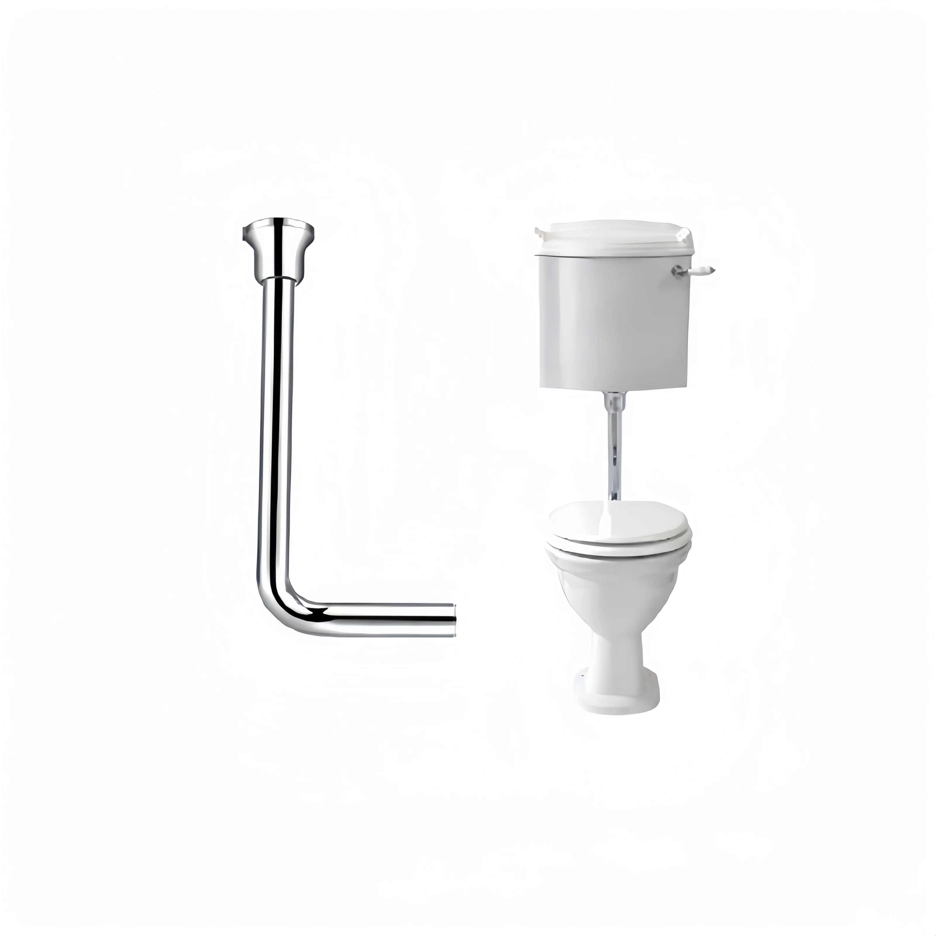 Low Level Flush Pipe