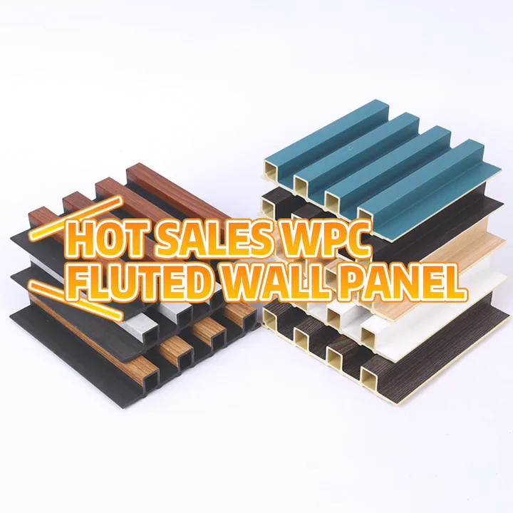 2023 New Design Plastic Wall Panels Sheet E0 Ecofriendly Wpc Interior