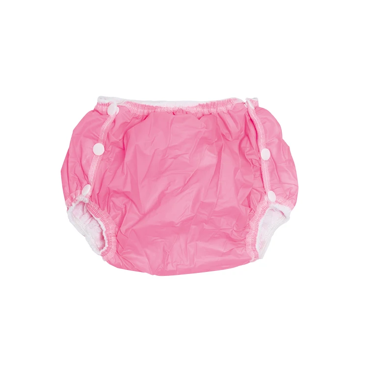 BABYTOTZ Reusable PVC Elastic Baby Diaper Waterproof Plastic