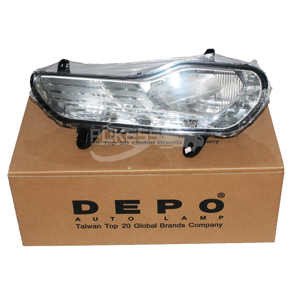 Car Fog Lights CV4413B220AD CV4413B220AF Fog Lamp Front Right Fog Ligh... — 4