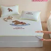 PE appliqué embroidery - Heart-shaped rocking horse - Bed mat style