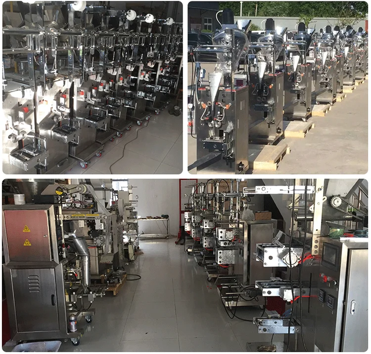 automatic pouch packing machine pouch bag packing machine and Rice Millet Nuts Raisins Whole grains Packing