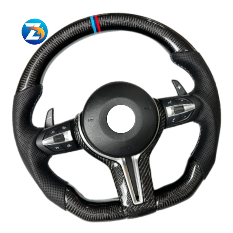 For BMW F20 F30 F32 F10 F80 F82 F87 Carbon Fiber Steering Wheel