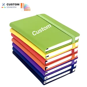 Customizable Eco Friendly A5 A6 Spiral Notebook Journal Planner Cute Dairy Hardcover PU Leather Business Paper School Supplies