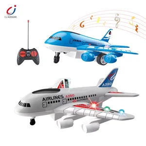Chengji 4ch Rc Plane Toy Kids 1/18 Scale Remote Control Simulated Aircraft Model Rc Planes Electric Airplane with Lights
