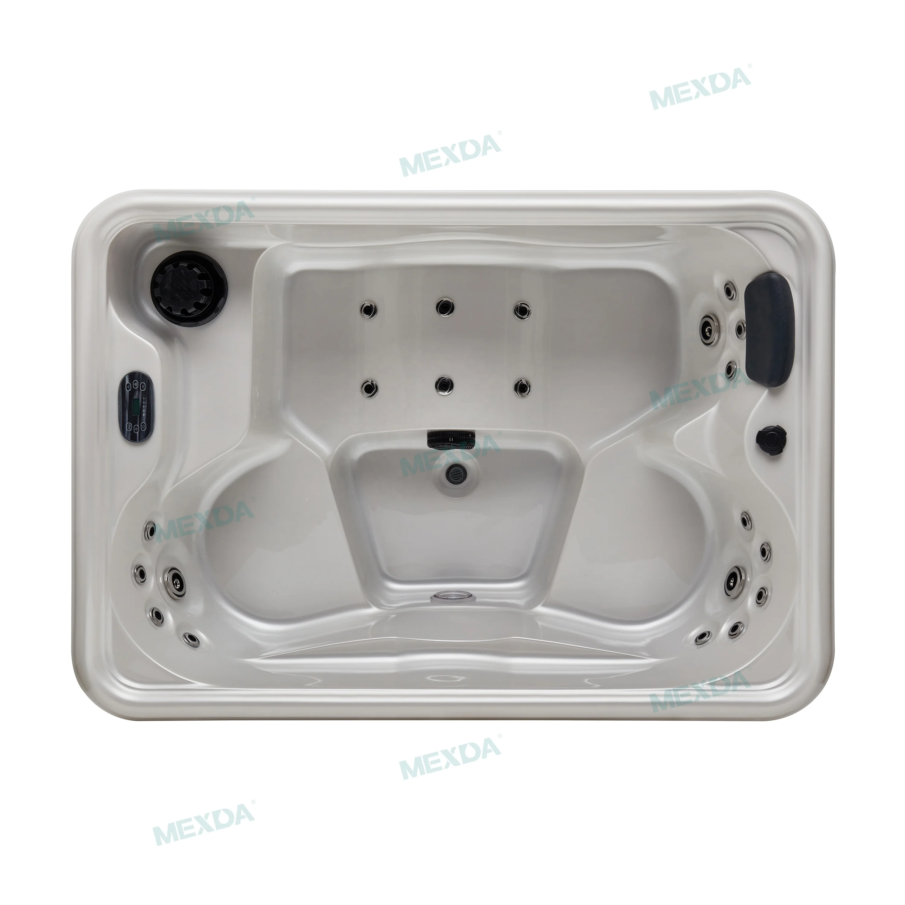 MEXDA семьи Balboa Spa панель массажные открытая гидромассажная ванна джакузи Whirlpool 3-х местная спа WS-095S