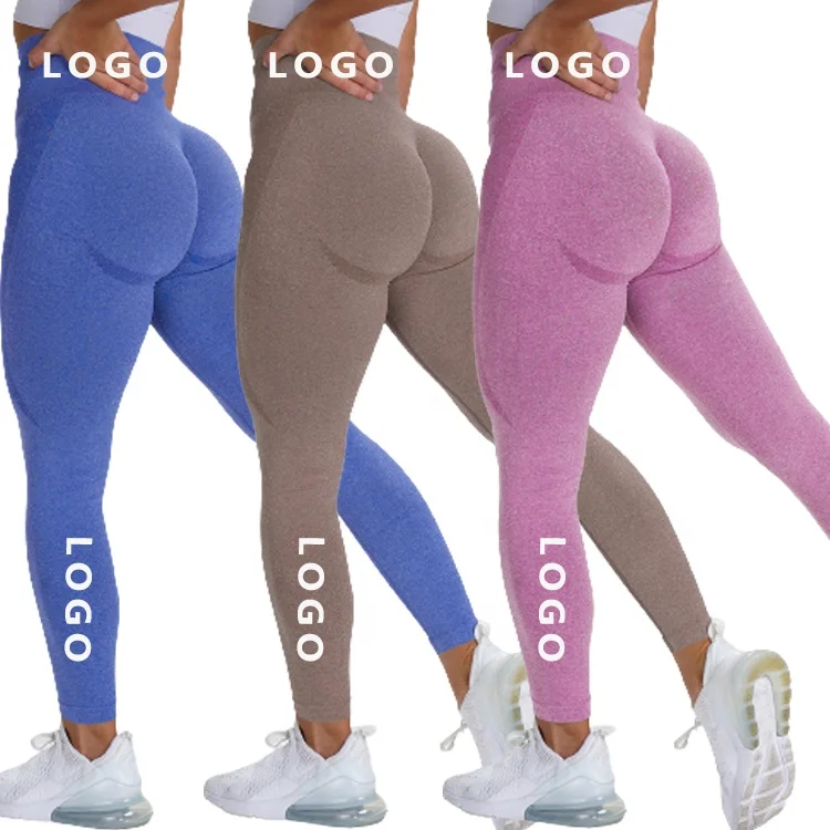Custom Tiktok Leggings for Women High Waist Gym Activewear Butt Lift Yoga  Pants Elastic Compression Scrunch Seamless Leggings - China Leggings and  Yoga Pants price