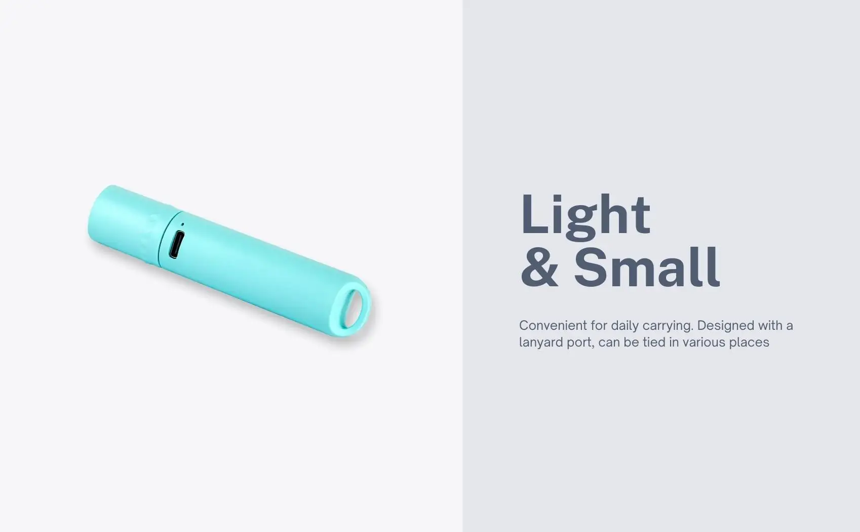 Retractable Zoom Mini Keychain Flashlight Emergency Portable Small