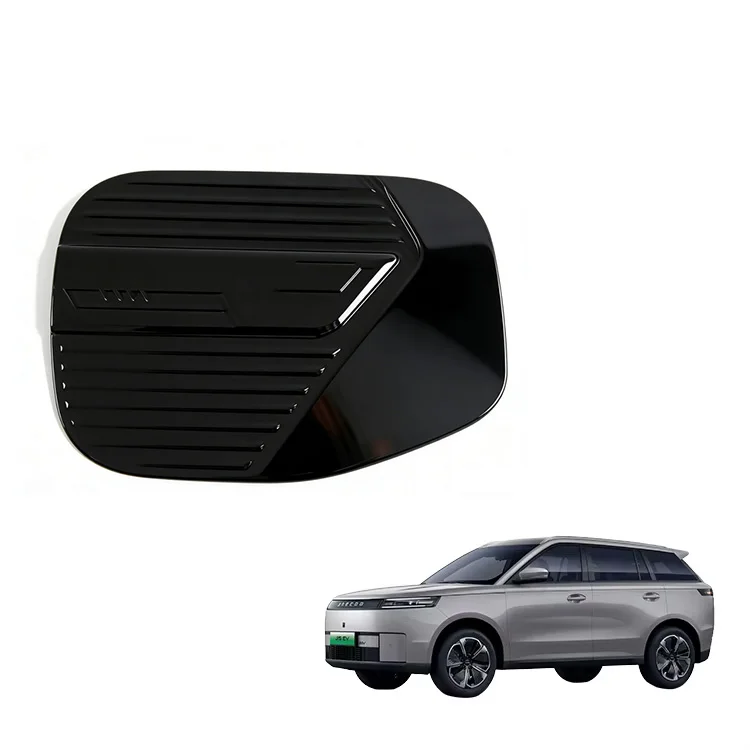 Maremlynin latausportin suojakansi Chery Jaecoo J5 EV -ajoneuvoon, ABS-muovi, hiilikuitumallinen silikoni-tiiviste ulkoiset lisävarusteet