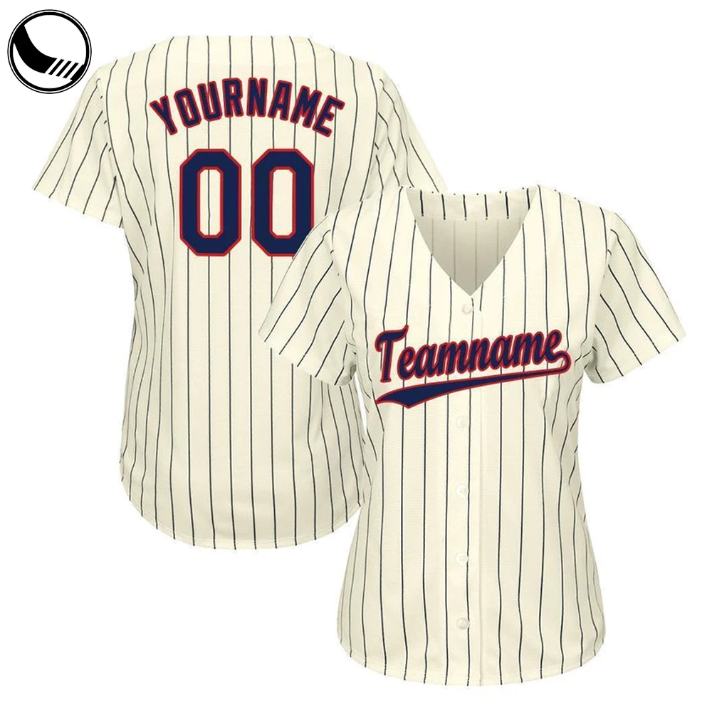 BETHERIVAL White and Gold Custom High Quality Stripe Full Button for Babies Custom Shirts Pullover Oakland Blank Baseball Jerseys Wholesale details
