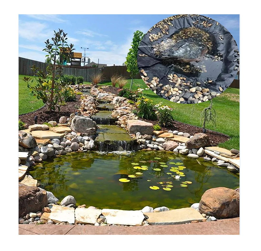 ASTM Standard 1mm 40 Mil Foldable EPDM Rubber Pond Liner Geomembrane Modern Design Fish Koi Skins for Ponds