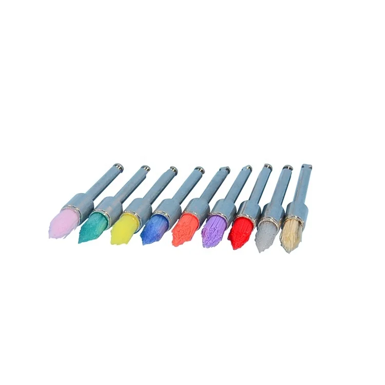 RTS High Quality Latch Type Prophy Brushes Disposable Cup Dental Polishing Brush